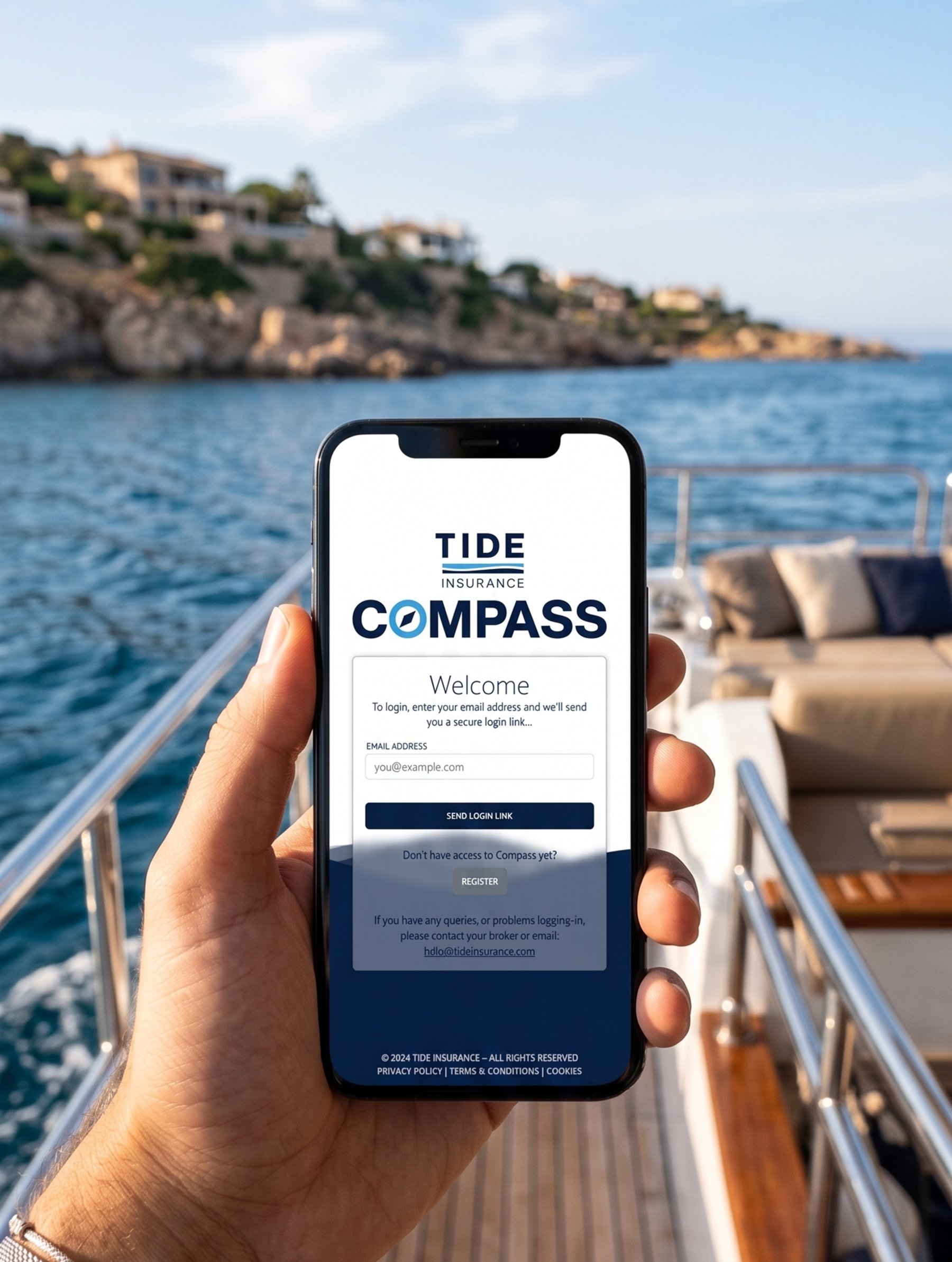 Tide rolls out ‘Compass’ platform transforming the policyholder experience in yacht insurance